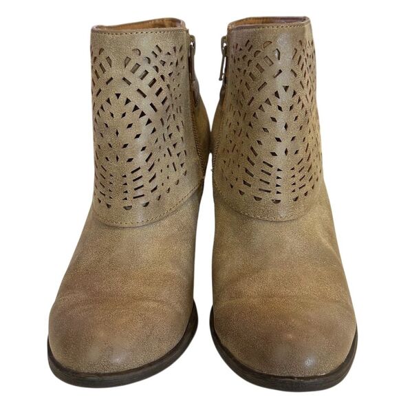 Eurosoft Women's Panora Ankle Boots Brown Size 6.5M Western Style - Picture 1 of 10